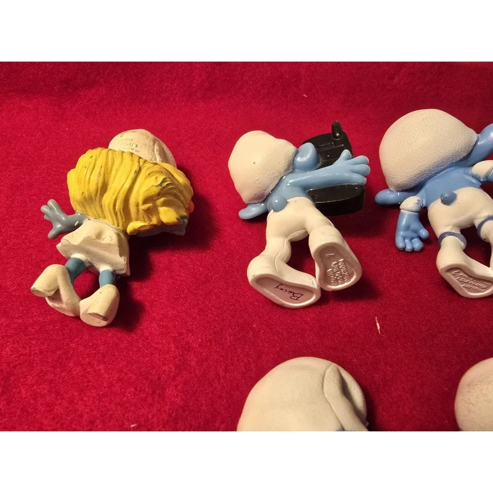 Smurfs McDonald's Happy Meal Toys 2011 2013 Lot of 15 /0435